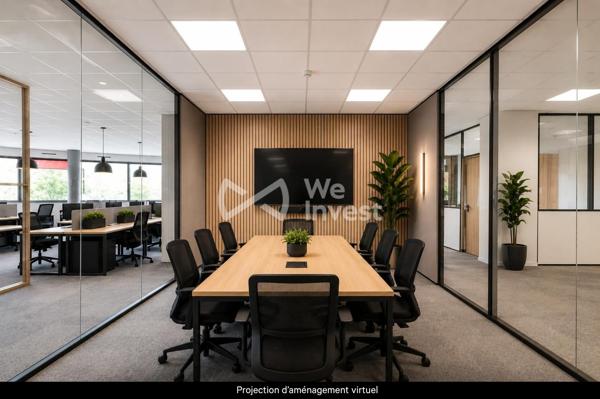 À VENDRE – BUREAUX DE STANDING 600 m² – CALUIRE SAINT-CLAIR – IMMEUBLE OPEN CITY