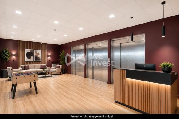 À VENDRE – BUREAUX DE STANDING 600 m² – CALUIRE SAINT-CLAIR – IMMEUBLE OPEN CITY