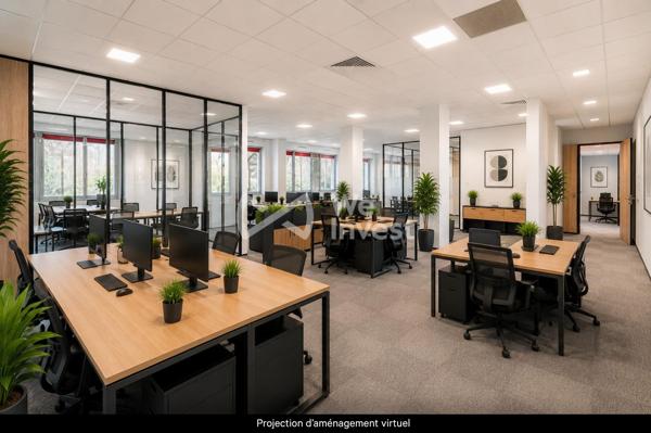 À VENDRE – BUREAUX DE STANDING 600 m² – CALUIRE SAINT-CLAIR – IMMEUBLE OPEN CITY