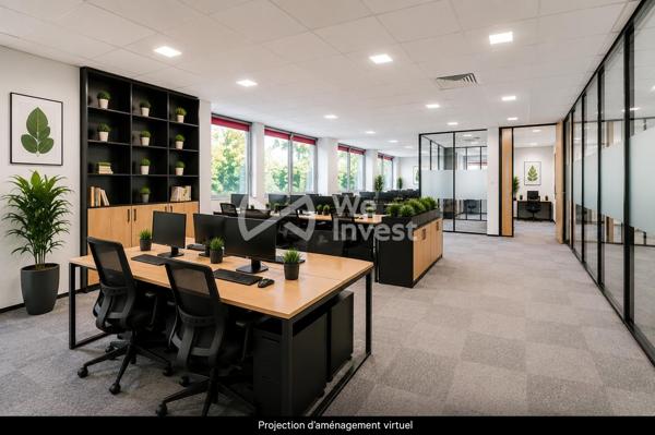 À VENDRE – BUREAUX DE STANDING 600 m² – CALUIRE SAINT-CLAIR – IMMEUBLE OPEN CITY