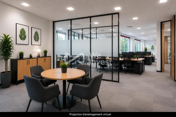 À VENDRE – BUREAUX DE STANDING 600 m² – CALUIRE SAINT-CLAIR – IMMEUBLE OPEN CITY