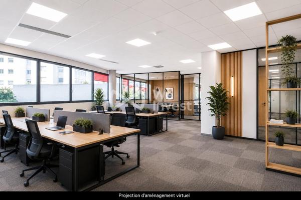 À VENDRE – BUREAUX DE STANDING 600 m² – CALUIRE SAINT-CLAIR – IMMEUBLE OPEN CITY