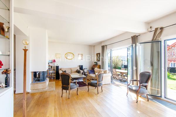  Meulière de charme, 5ch, plein sud avec vue et joli jardin sans vis à vis!