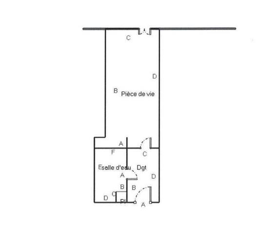 Appartement 1 pièce - 44000 Nantes -  Cité des congrès