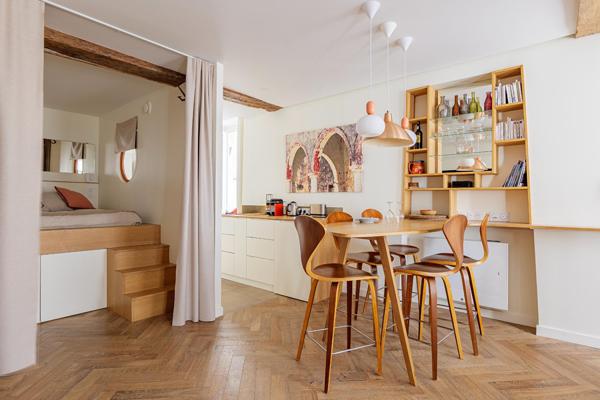 Appartement alliant charme et atypisme en centre historique