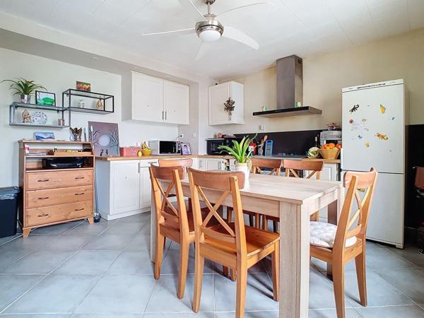 Bons en Chablais - Maison mitoyenne au clame avec 2 chambres + combles aménageables.