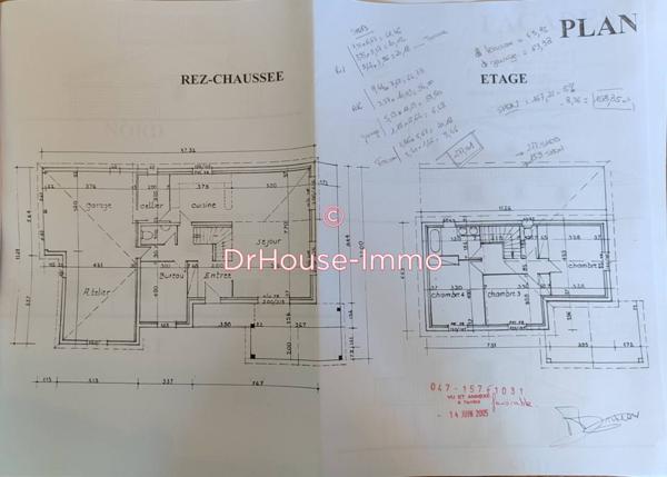 Maison à vendre 6 pièces de 160 m²