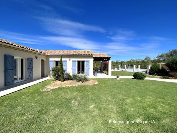 Maison familiale en plain pied avec vue dégagée !