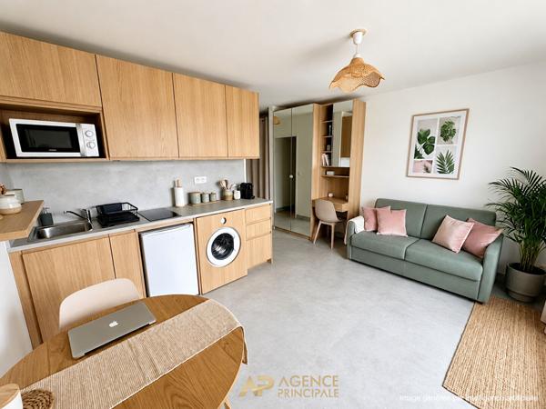Studio - 1 pièce - Balcon + Parking - La Rochelle (Tasdon/Minimes) €149 000 ** - Référence JH609D4