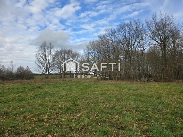 Terrain constructible de 2000m² viabilisé