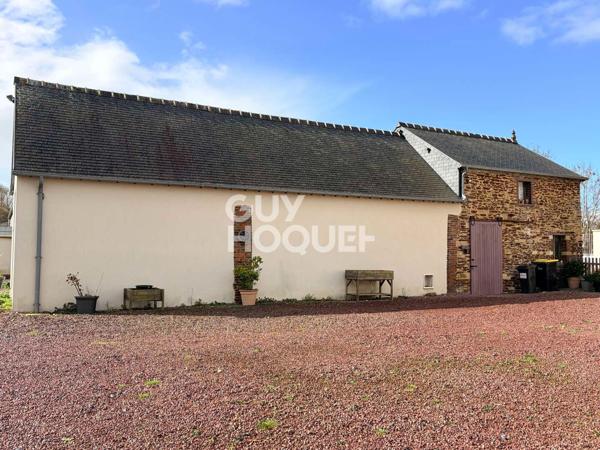 A Vendre, ensemble immobilier : maison d'habitation, dépendance et hangar.
