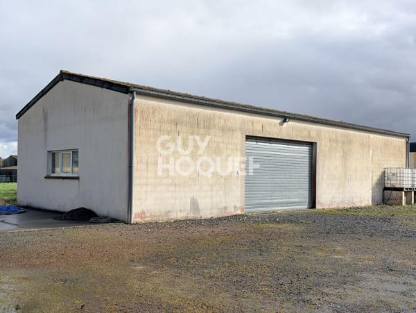 A Vendre, ensemble immobilier : maison d'habitation, dépendance et hangar.