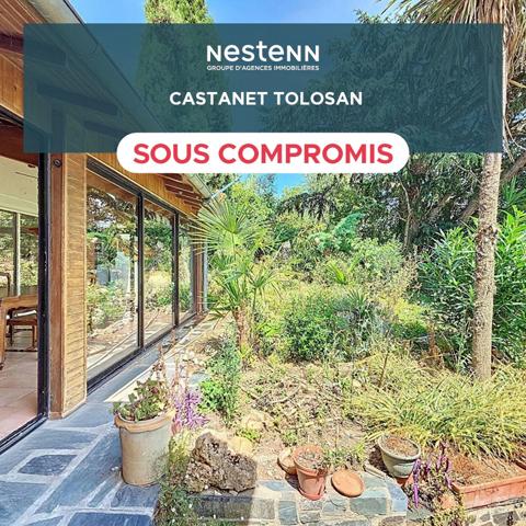Grande maison familiale avec jardin à vendre en exclusivité au centre-ville de Castanet-Tolosan