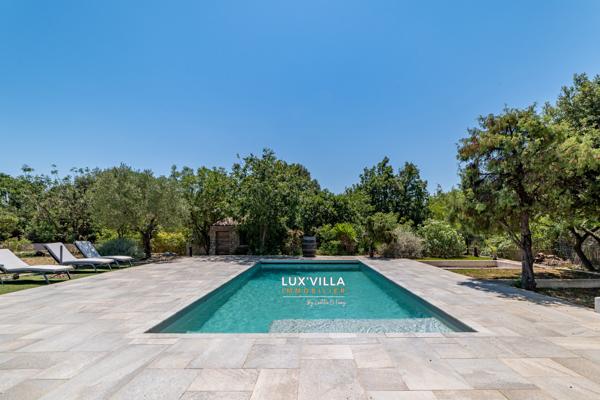 Montpellier (34000) Superbe propriété contemporaine de plain-pied - Pic Saint-Loup.