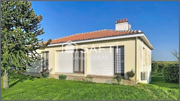 Maison sur Sous-Sol de 100m² - Jardin - Garage - 3 Chambres - Bien Entretenue