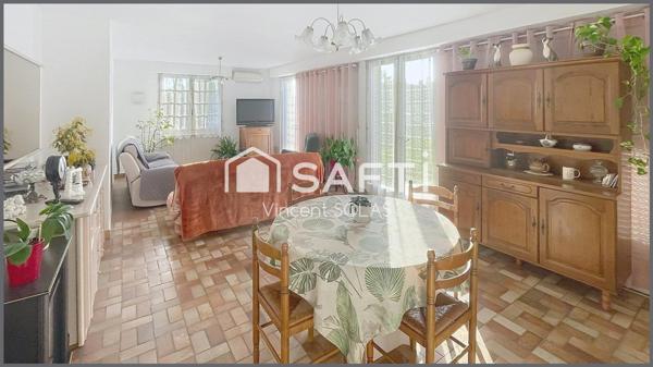 Maison sur Sous-Sol de 100m² - Jardin - Garage - 3 Chambres - Bien Entretenue