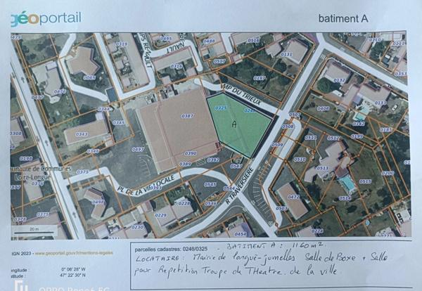 Local/bureau à vendre LONGUE JUMELLES (49)