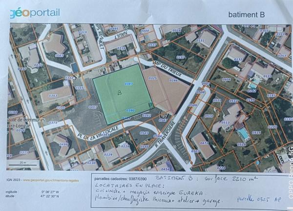 Local/bureau à vendre LONGUE JUMELLES (49)