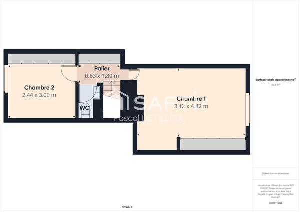 GARCHES - Poincaré Duplex 3 pièces 62m2 - Centre-Ville et gare à 5 minutes
