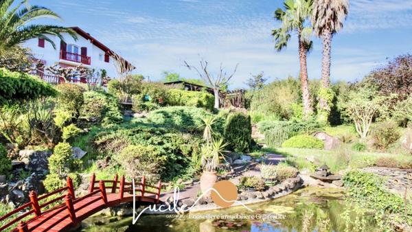 Maison basque avec vue panoramique sur les Pyrénées – Un véritable coup de cœur ! USTARITZ (64)