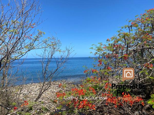 EXCLUSIVITÉ : TERRAIN TOURISTIQUE AVEC VUE MER EXCEPTIONNELLE, BOUILLANTE-Guadeloupe