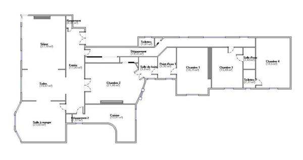 Appartement 209 m² rue Jouffroy d'Abbans PARIS 17