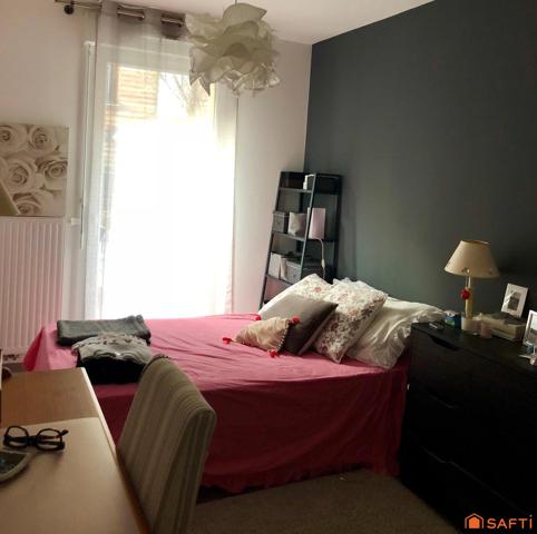 Appartement 72m2, 2 ch, terrasse 35m2,Garage!
