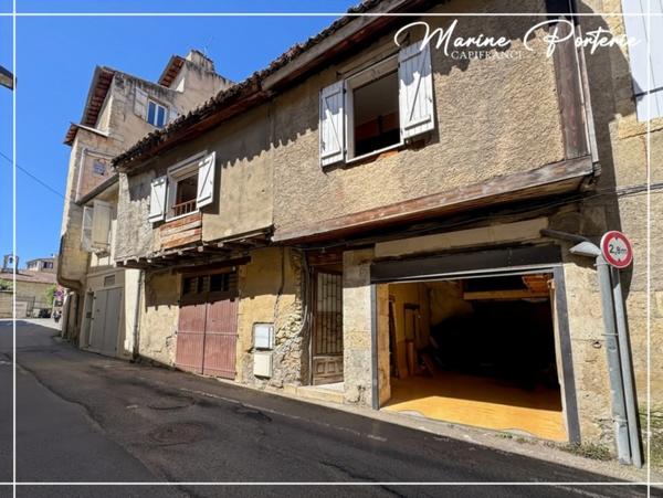 ⭐ EXCLUSIVITÉ – Maison de ville avec 2 garages et balcons à Auch
