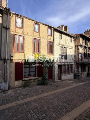 Maison de caractère avec jardin en terrasses