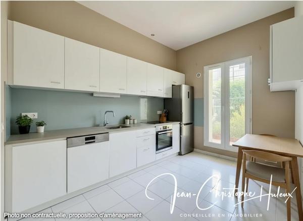 Appartement Nimes 3 pièce(s) 55 m2 climatisé, loué