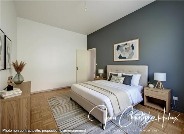 Appartement Nimes 3 pièce(s) 55 m2 climatisé, loué