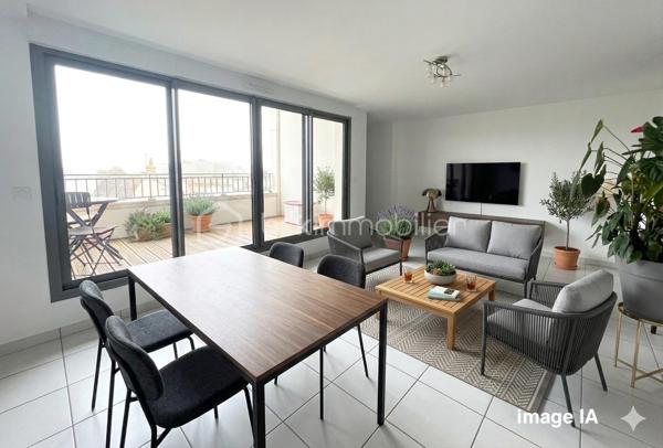 Dans une résidence récente de 2014 sécurisée avec ascenseur proche des commerces, venez découvrir cet appartement en duplex rare sur le marché !
Une chambre de PLAIN-PIED de 15 m2 avec dressing et une salle d'eau confortable sur le même palier.
Pièce de vie LUMINEUSE avec terrasse spacieuse et magnifique vue panoramique sur La Loire et Tours. Dans la continuité une cuisine moderne aménagée et une petite terrasse, une buanderie et toilette séparé.
À l'étage, deux belles chambres avec dressing, une salle d'eau et toilette indépendant. un ROOF TOP exposé ouest sans vis-vis pour profiter de moments de détente.
Deux places privatives de stationnements en sous-sol avec accès direct avec l'ascenseur et un local vélos complètent l'ensemble.