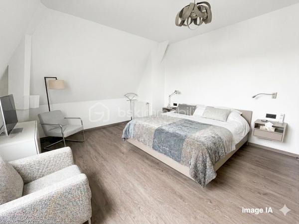 Dans une résidence récente de 2014 sécurisée avec ascenseur proche des commerces, venez découvrir cet appartement en duplex rare sur le marché !
Une chambre de PLAIN-PIED de 15 m2 avec dressing et une salle d'eau confortable sur le même palier.
Pièce de vie LUMINEUSE avec terrasse spacieuse et magnifique vue panoramique sur La Loire et Tours. Dans la continuité une cuisine moderne aménagée et une petite terrasse, une buanderie et toilette séparé.
À l'étage, deux belles chambres avec dressing, une salle d'eau et toilette indépendant. un ROOF TOP exposé ouest sans vis-vis pour profiter de moments de détente.
Deux places privatives de stationnements en sous-sol avec accès direct avec l'ascenseur et un local vélos complètent l'ensemble.