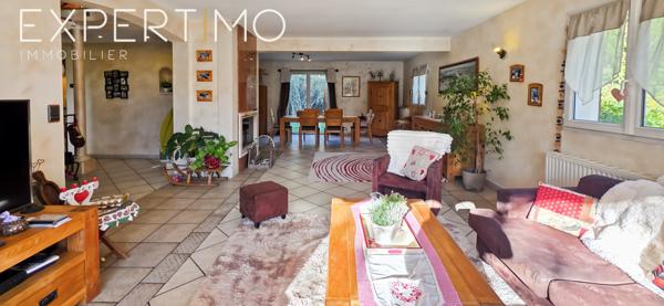 Étréchy (91580) Maison familiale 150 m² + sous-sol aménagé 70 m² – DPE B – Gare RER C à 400 m