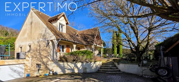 Étréchy (91580) Maison familiale 150 m² + sous-sol aménagé 70 m² – DPE B – Gare RER C à 400 m