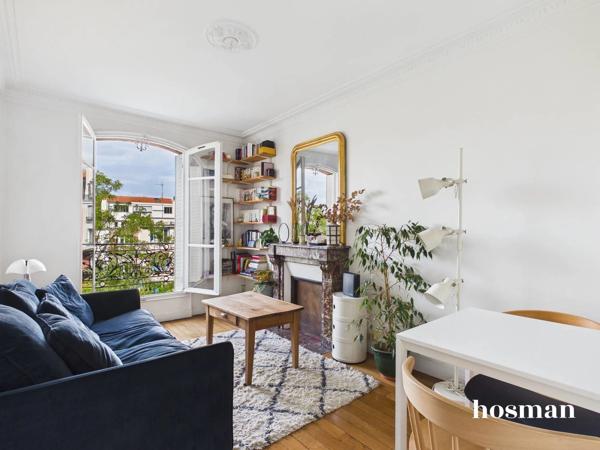 Appartement 2 pièces de 31,47 m² avec vue dégagée - Rue Belliard, Paris 18