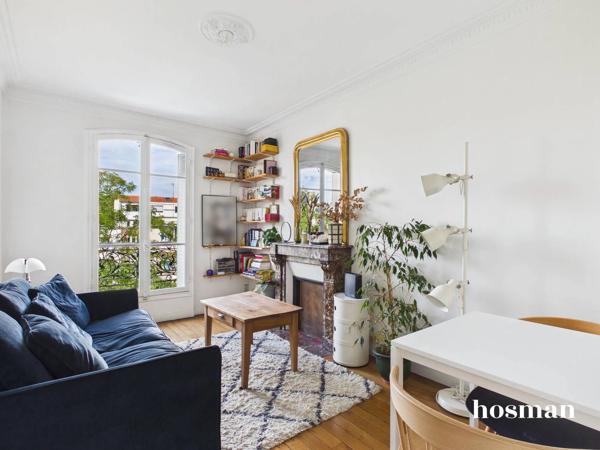 Appartement 2 pièces de 31,47 m² avec vue dégagée - Rue Belliard, Paris 18