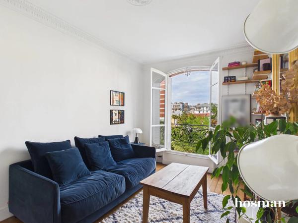 Appartement 2 pièces de 31,47 m² avec vue dégagée - Rue Belliard, Paris 18