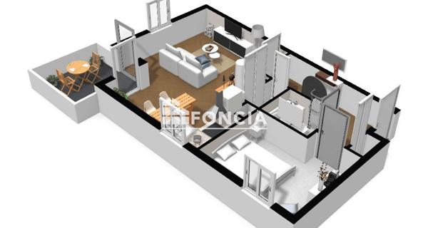 À vendre Appartement 2 pièces 49 m² - Orléans 45000