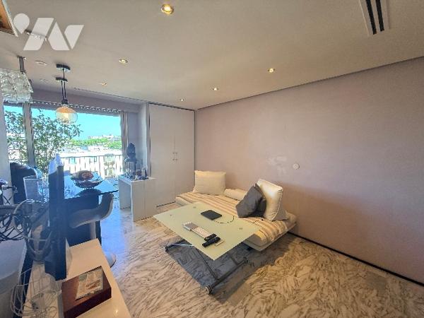 Exclusivité Studio de plus de 26m2 a 100m de la mer et du port de St Laurent du Var. Parking et cave