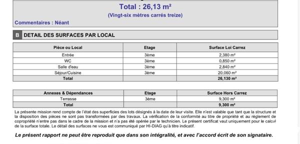 Exclusivité Studio de plus de 26m2 a 100m de la mer et du port de St Laurent du Var. Parking et cave