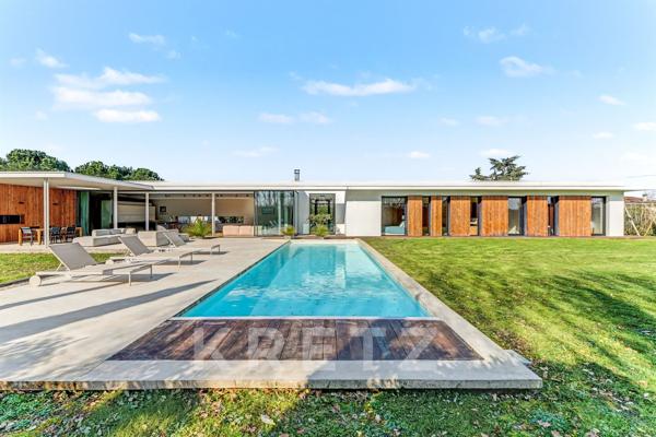Villa d'exception 250m2, 8p, piscine, dans un havre de paix à Pibrac, (15 minutes de Toulouse).