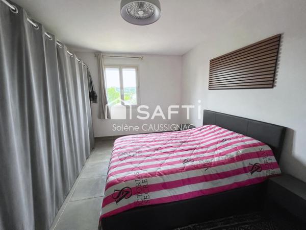 Maison St Privat des vieux, 3 chambres, garage, piscine