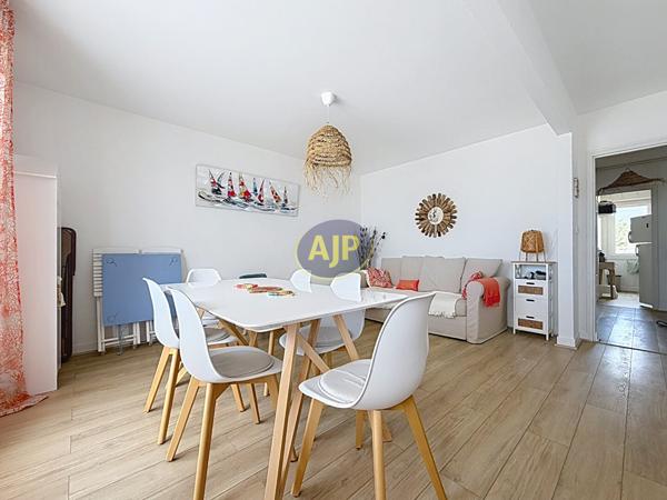 Appartement à vendre Saint Jean De Monts - 2 pièces, 46m² avec 1 chambre(s) à 196 840€ - AJP Immobilier Saint-Jean-de-Monts