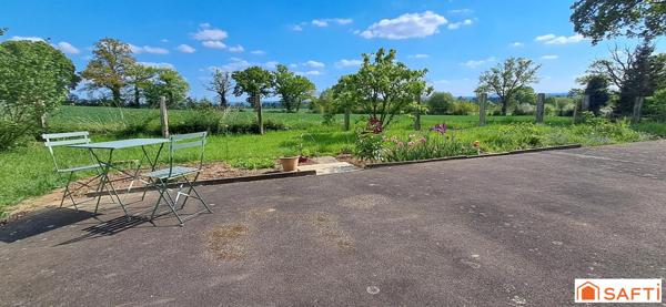 Maison de campagne 4 ch +1 bureau - terrain 1208m²