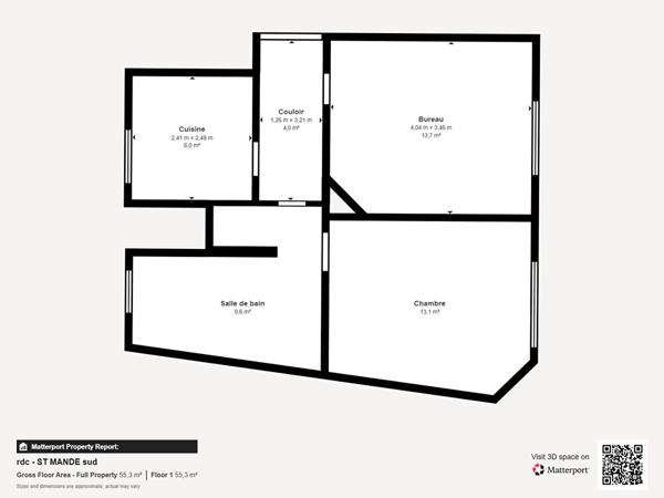 Appartement 2P // 46.5m² - ST Mandé - Idéal profession libérale