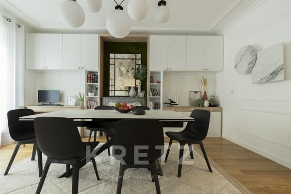 Appartement Haussmannien entièrement rénové