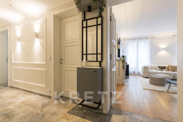 Appartement Haussmannien entièrement rénové