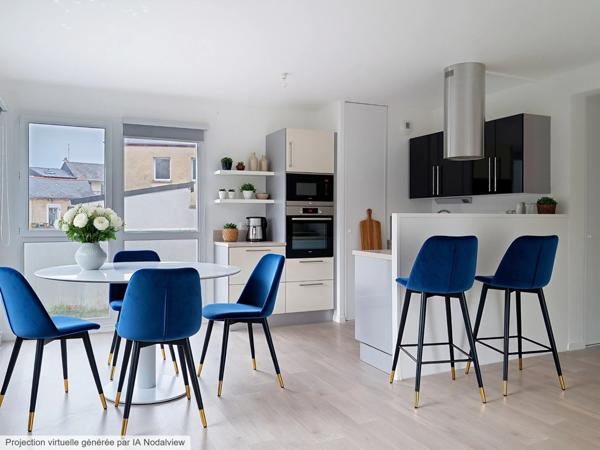 APPARTEMENT T3 AVEC JARDIN, BOX FERMÉ - 62 M² - 35200 RENNES RUE DE NANTES / 35136 SAINT-JACQUES-DE-LA-LANDE - 239 982 € HAI