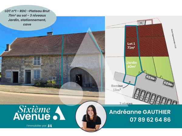 Maison 3 pièces 71 m2